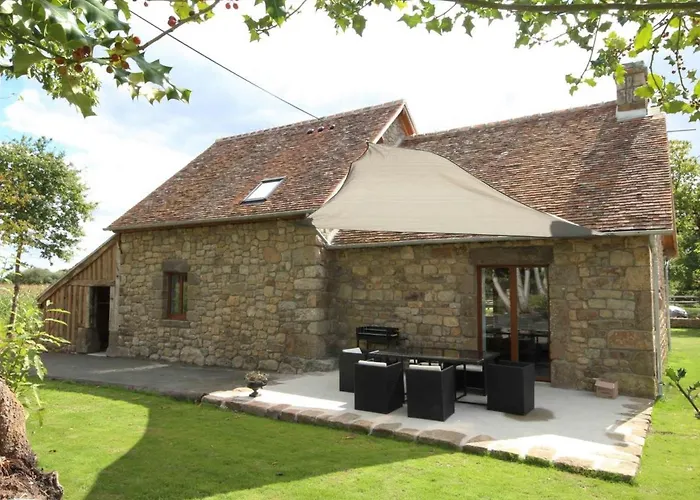 Confortable Avec Animaux, Jardin Et Wifi Inclus, Cadre Paisible En Normandie - Fr-1-497-6 Ferienhaus *